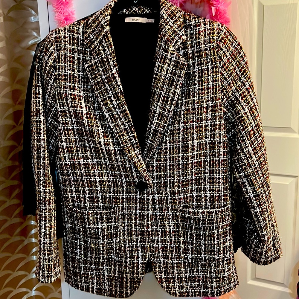 NWOT Mi Ami blazer with gold thread Size S